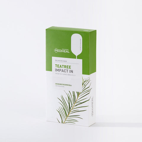 Mediheal Tea Tree Impact-in Balancing Mask (10 sheets)