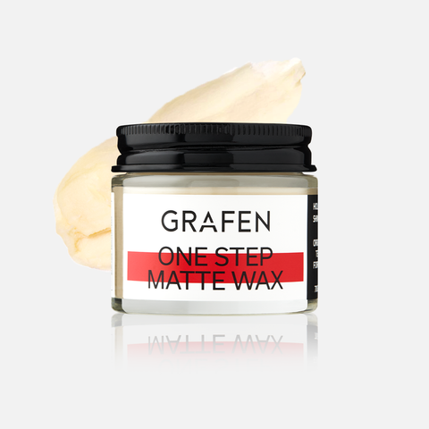 Grafen One-Step Styling Duo (Matte Wax 70g + Mega Hold Spray 250ml)