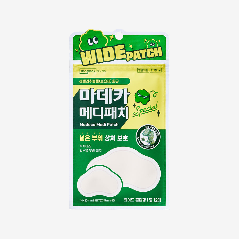 DongKook Madeca Medipatch Special Wide Mixed 12 Patches (1 Pack)