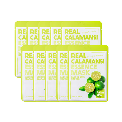 Farmstay Real Calamansi Essence Mask 23ml (10 sheets)