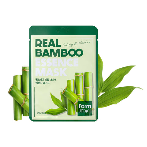 Farmstay Real Bamboo Essence Mask 23ml (10 Sheets)