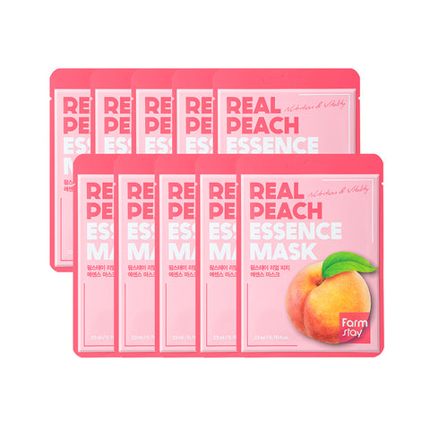 Farmstay Real Peach Essence Mask 23ml (10 sheets)