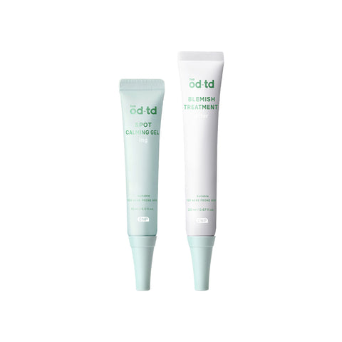 CNP BIO-DTDD 2-Step Trouble Care Package (Spot Calming Gel 15ml + Blemish Treatment 20ml)