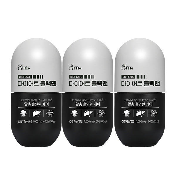 GRN Black Man All-in-One Men's Diet Supplement (3-Month Supply)