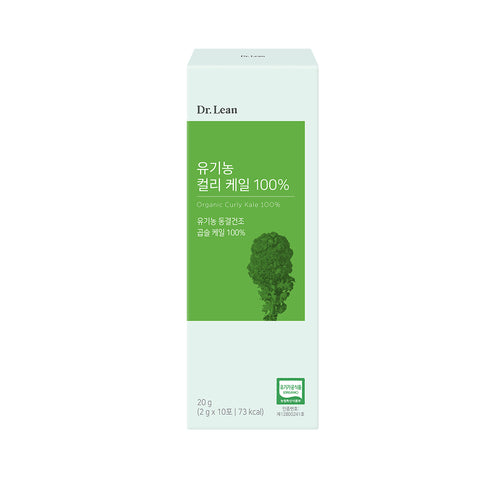 Dr. Lean Organic Curly Kale 100% Freeze-Dried 1 Box