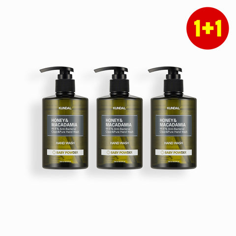Kundal Clean & Pure Hand Wash 258ml - 3-Unit Set (2 Pack)