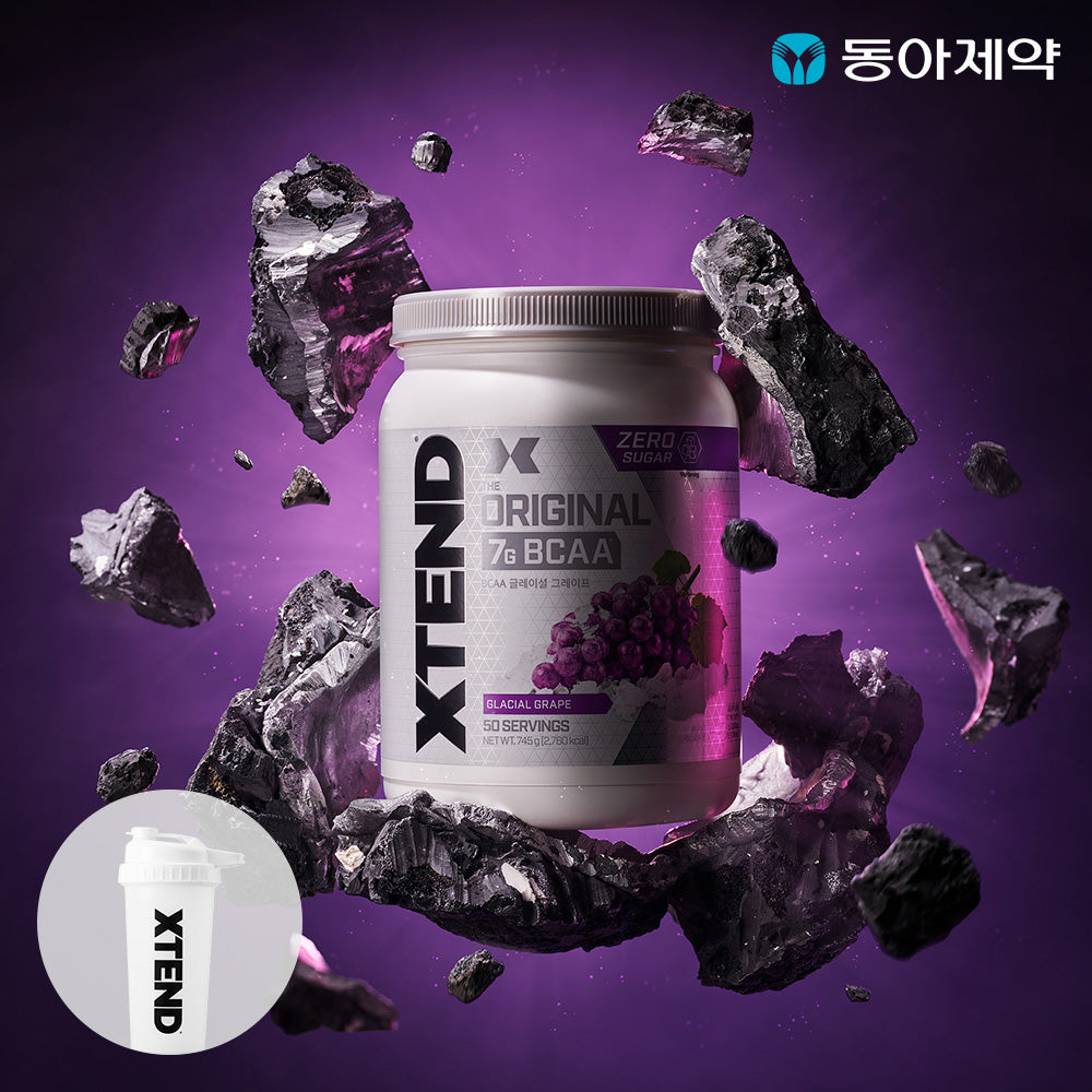 XTEND BCAA 50 Servings Grape Flavor (1 Tub)