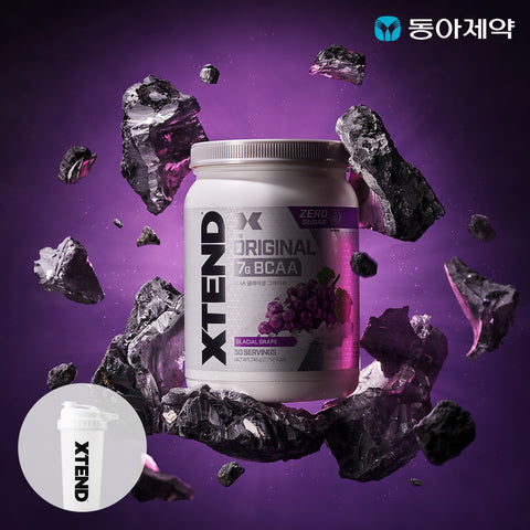 XTEND BCAA 50 Servings Grape Flavor (1 Tub)