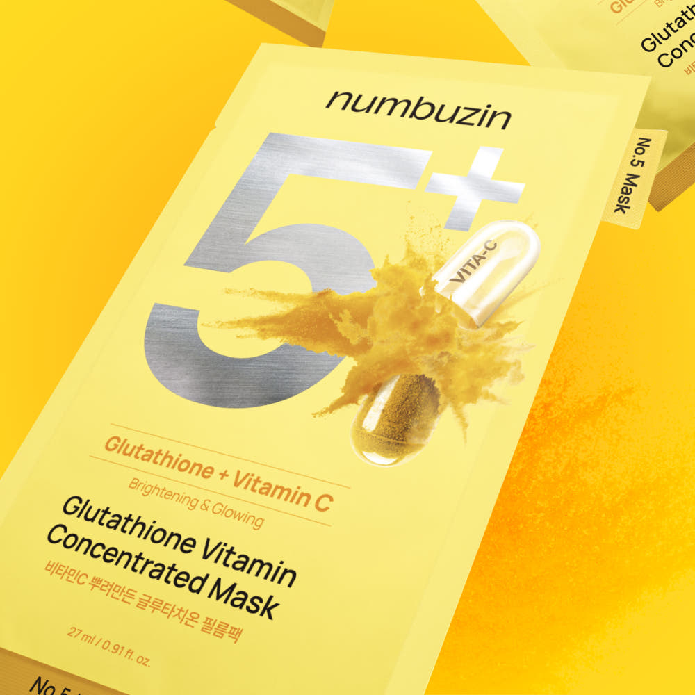numbuzin No.5 Vitamin Spotlight Sheet Mask 4P