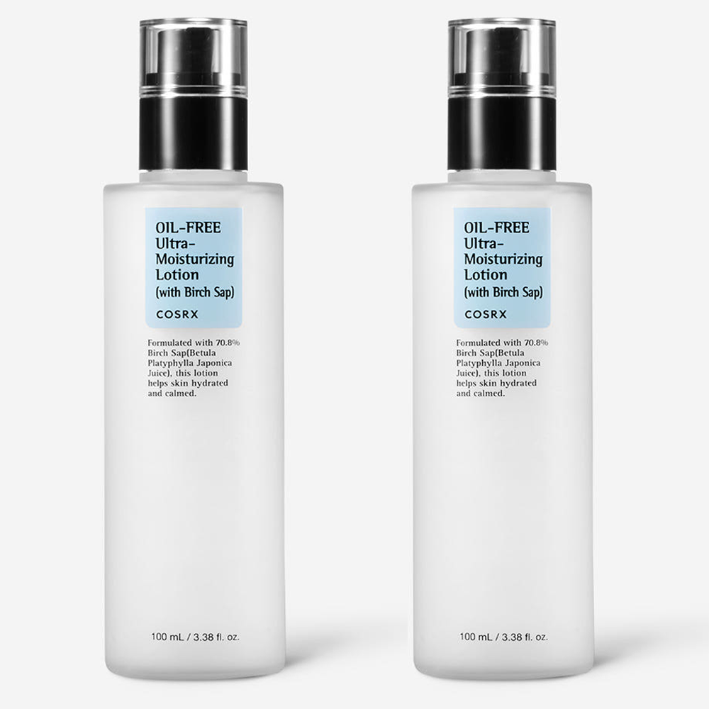 COSRX Oil-Free Ultra Moisturizing Lotion 100ml (2 Pack)
