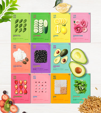 Holika Holika Pure Essence Mask Sheet (20 sheets)