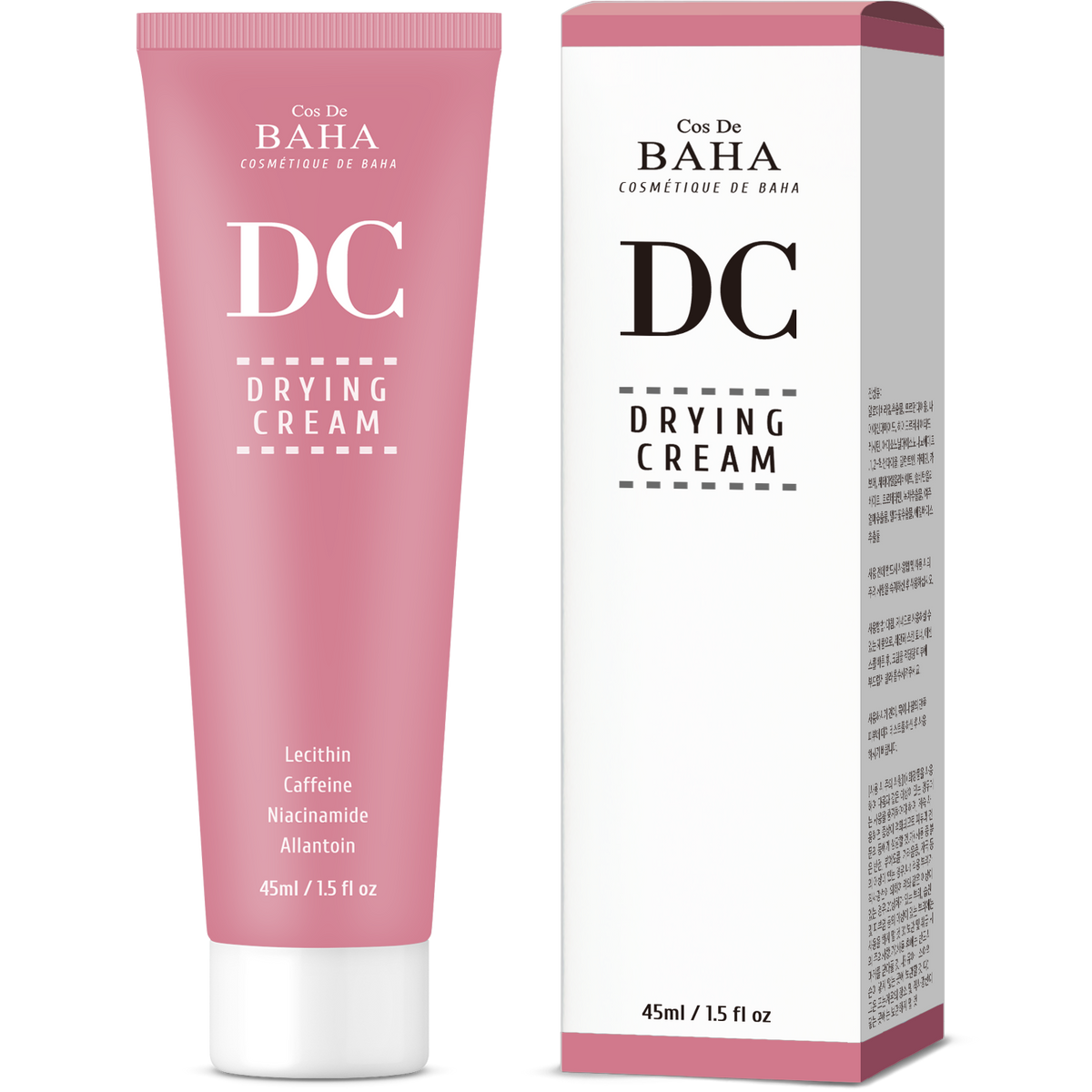 Cos De BAHA DC Sebum Drying Cream for Oily Skin 45ml