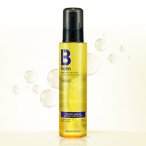 Holika Holika Biotin Damage Care Oil Mist 120ml (2 Pack)