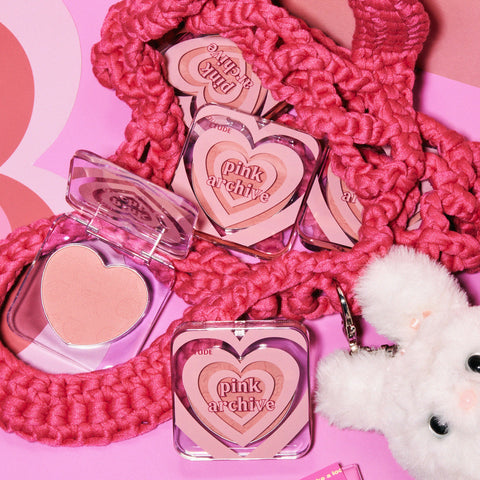 ETUDE Fixing Tint Velvet (Winter Strawberry) 3.8g & Heart Flutter Blusher 4g 2-Piece Set