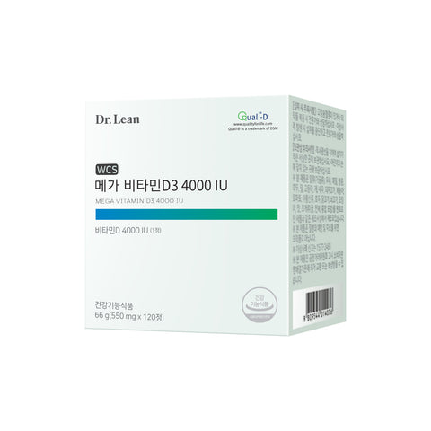 Dr. Lean Mega Vitamin D3 4000 IU (12 Months)