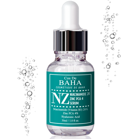 Cos De BAHA NZ Niacinamide 20% + Zinc 4% High-Concentration Serum 30ml