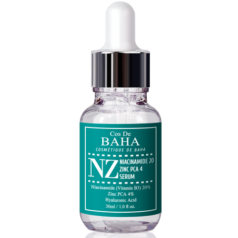 Cos De BAHA NZ Niacinamide 20% + Zinc 4% High-Concentration Serum 30ml