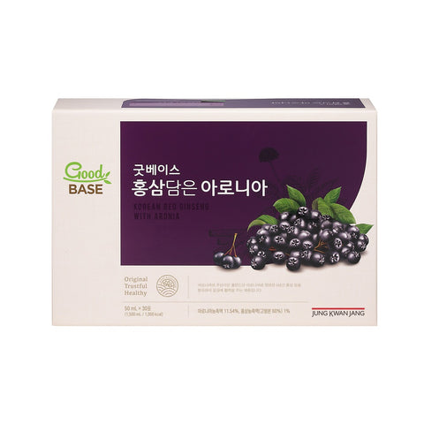 JungKwanJang Good Base Aronia with Red Ginseng 50ml x 30 Sachets