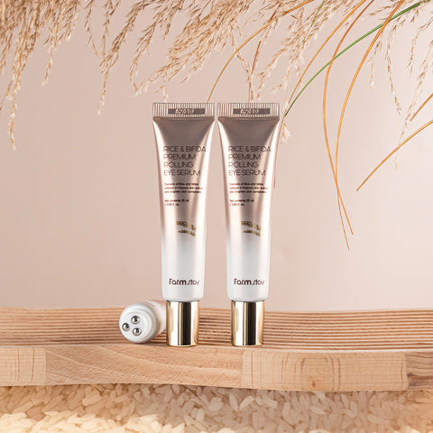 Farmstay Rice & Bifida 8-Piece Set (Toner/Emulsion/Serum/Cream/Eye Serum/Wrapping Mask/Cleansing Balm/Gel Mask)