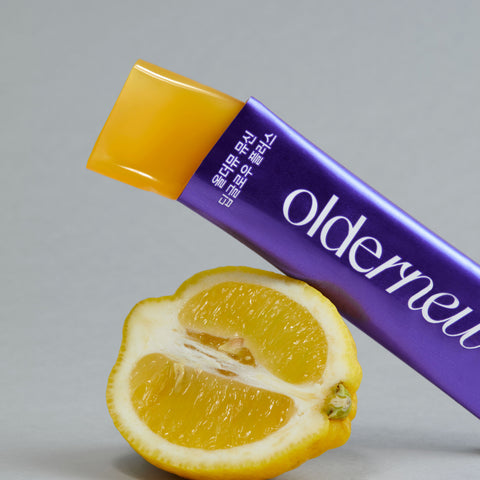 Oldernew Musin Deep Glow Plus Lemon Green Grape Flavor (6 boxes 60 pouches)