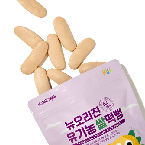 New Origin A2 Organic Rice Puff Baby Snack 6 Pack (25g x 6)