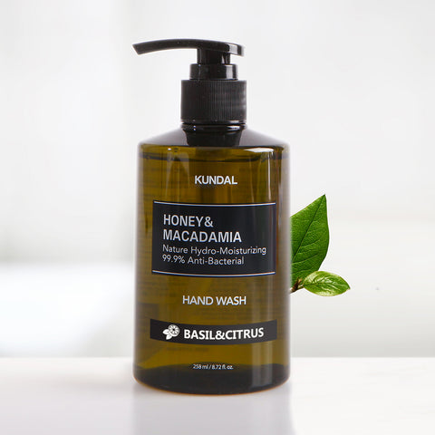 Kundal Pure Hand Wash Aroma Edition 2-Piece Set Basil & Citrus 258ml