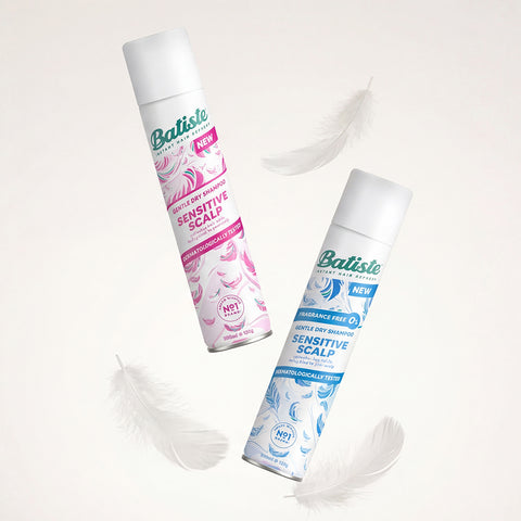 Batiste Sensitive Scalp Dry Shampoo 200ml (Vegan Formula & Dermatest)