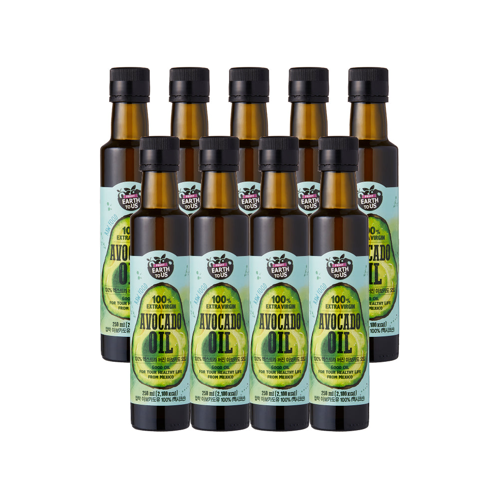 Chongkundang Health 100% Extra Virgin Avocado Oil 250ml 9-Pack