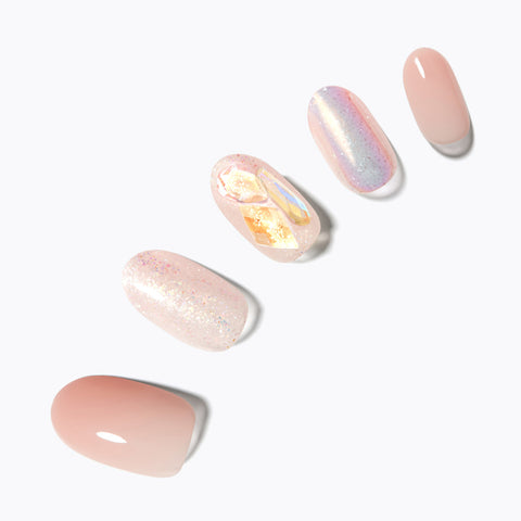 Dashing Diva Magic Press Glare (Long Oval) Nail Tips