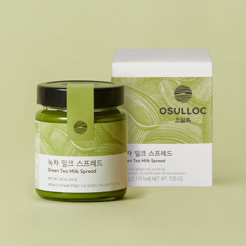 OSULLOC Green Tea Milk Spread 200g