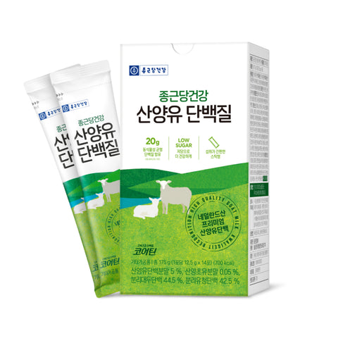 Chongkundang Health Goat Milk Protein 12.5g x 14 Sachets (6 Pack)