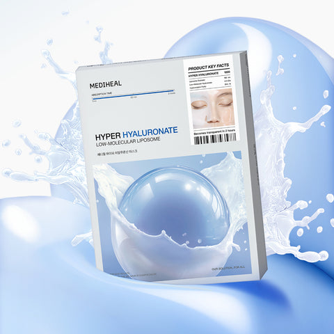 Mediheal Hyper Gel Mask - Hyaluronic Acid (30 Sheets)