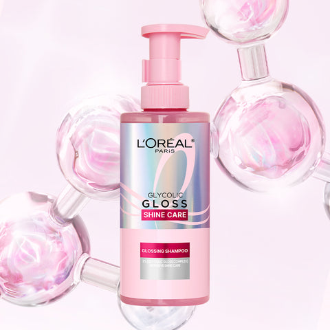 L'Oreal Paris NEW Glycolic Gloss Shampoo 440ml (2 Pack)