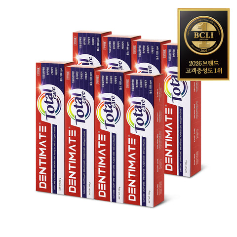 Clio Dentimate Total Care Toothpaste 170g 8-Pack Set