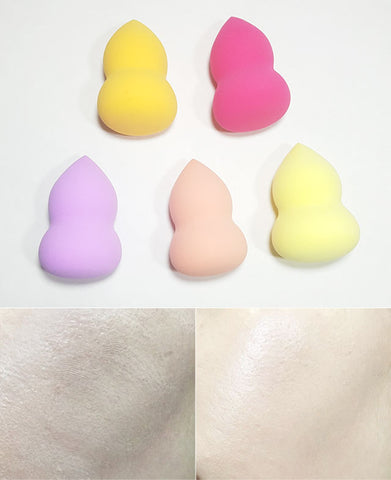 Rire Water Puff Makeup Base Sponge - 5pc