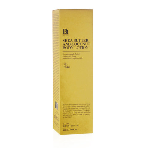 Benton Shea Butter And Coconut Body Lotion 250ml