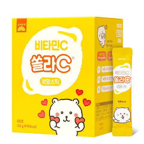 Koreaeundan Vitamin C SolaC Powder Stick 2g x 60 (3 Pack)