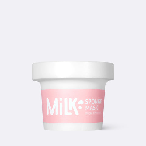 Leaders Milk Sponge Mask 100g + Milk Sponge White Mud Pack-to-Foam 120g