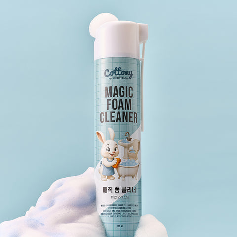 W.Dressroom Magic Foam Cleaner Bathroom Cleaner 550ml (2 Pack)