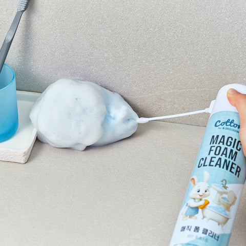W.Dressroom Magic Foam Cleaner Bathroom Cleaner 550ml (2 Pack)