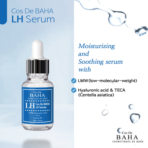 Cos De BAHA Low-Molecular Complex Hyaluronic Acid Moisture Ampoule Serum 30ml