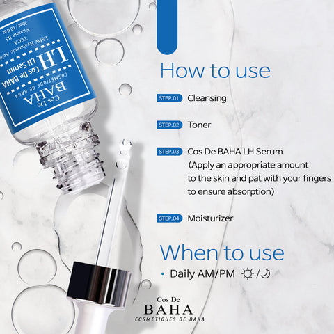 Cos De BAHA Low-Molecular Complex Hyaluronic Acid Moisture Ampoule Serum 30ml