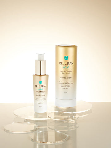 Rejuran Turnover Ampoule Dual Effect 30ml + Active Cream Enhanced 50ml Set