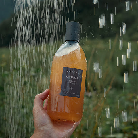 Aromatica Quinoa Protein Shampoo 400ml & Refill 500ml