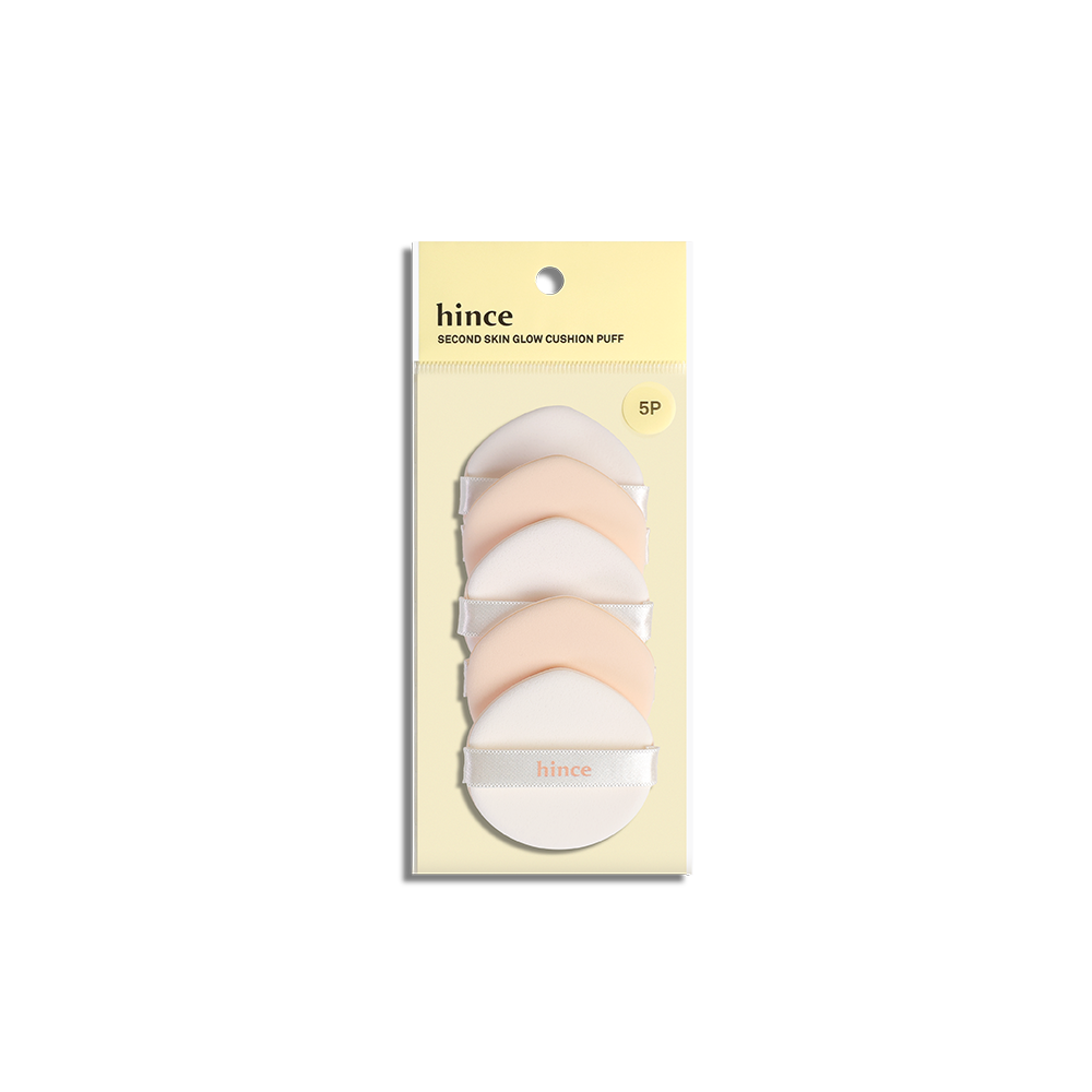 hince Second Skin Mesh Matte Cushion Puff (5 pcs)
