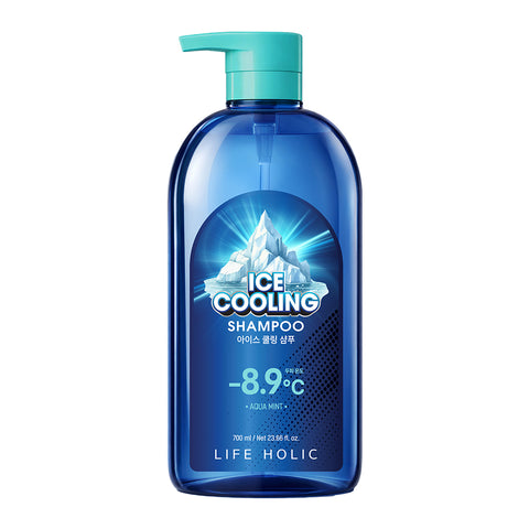 Milk Baobab Lifeholic Ice Cooling Shampoo & Body Wash 2-Piece Set 1.2L Mint Scent