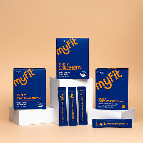 DongKook MyFit Liposomal Vitamin C 500 mg Powder Stick (28 sticks) x 6