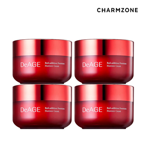 Charmzone DeAge Red Edition Premium Nutrient Cream 50ml (4 Pack)