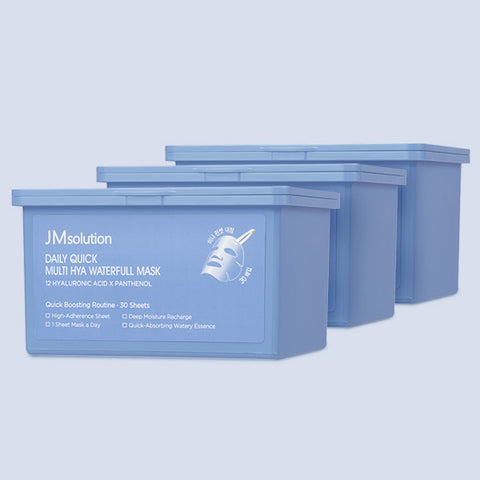 JM Solution Daily Quick Multi Hya Waterful Mask 30P (3 Pack)