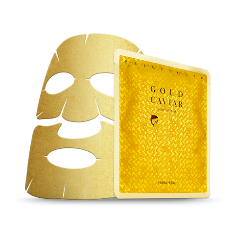 Holika Holika Prime Youth Gold Caviar Gold Foil Mask (1 sheet)